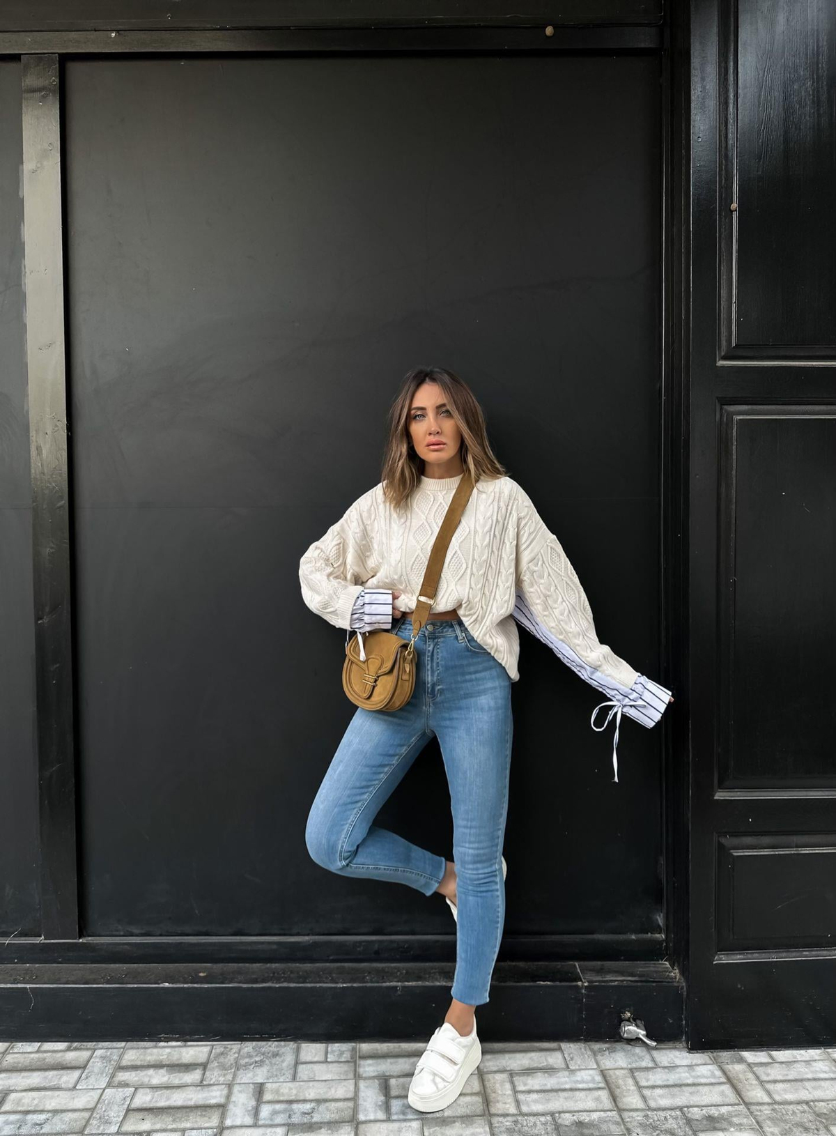 Mavi Slim Fit Likralı Jean
