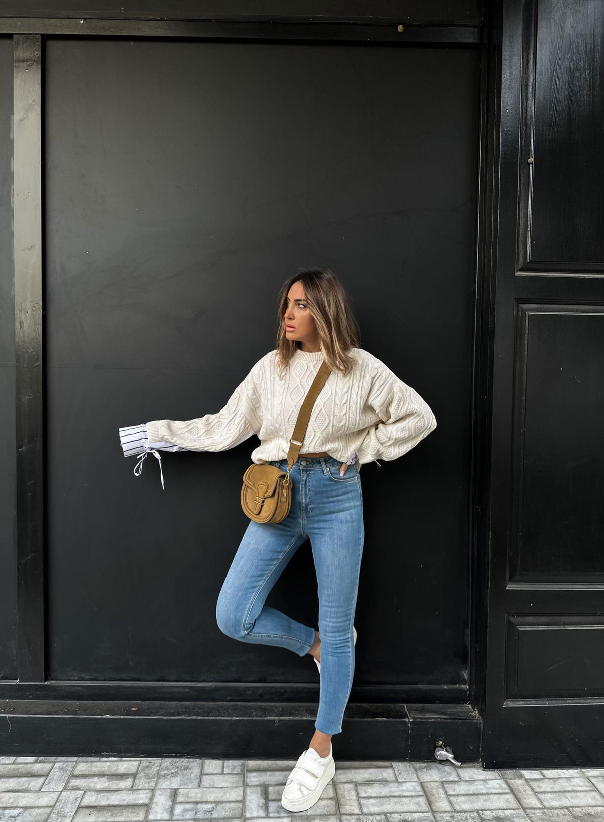 Mavi Slim Fit Likralı Jean