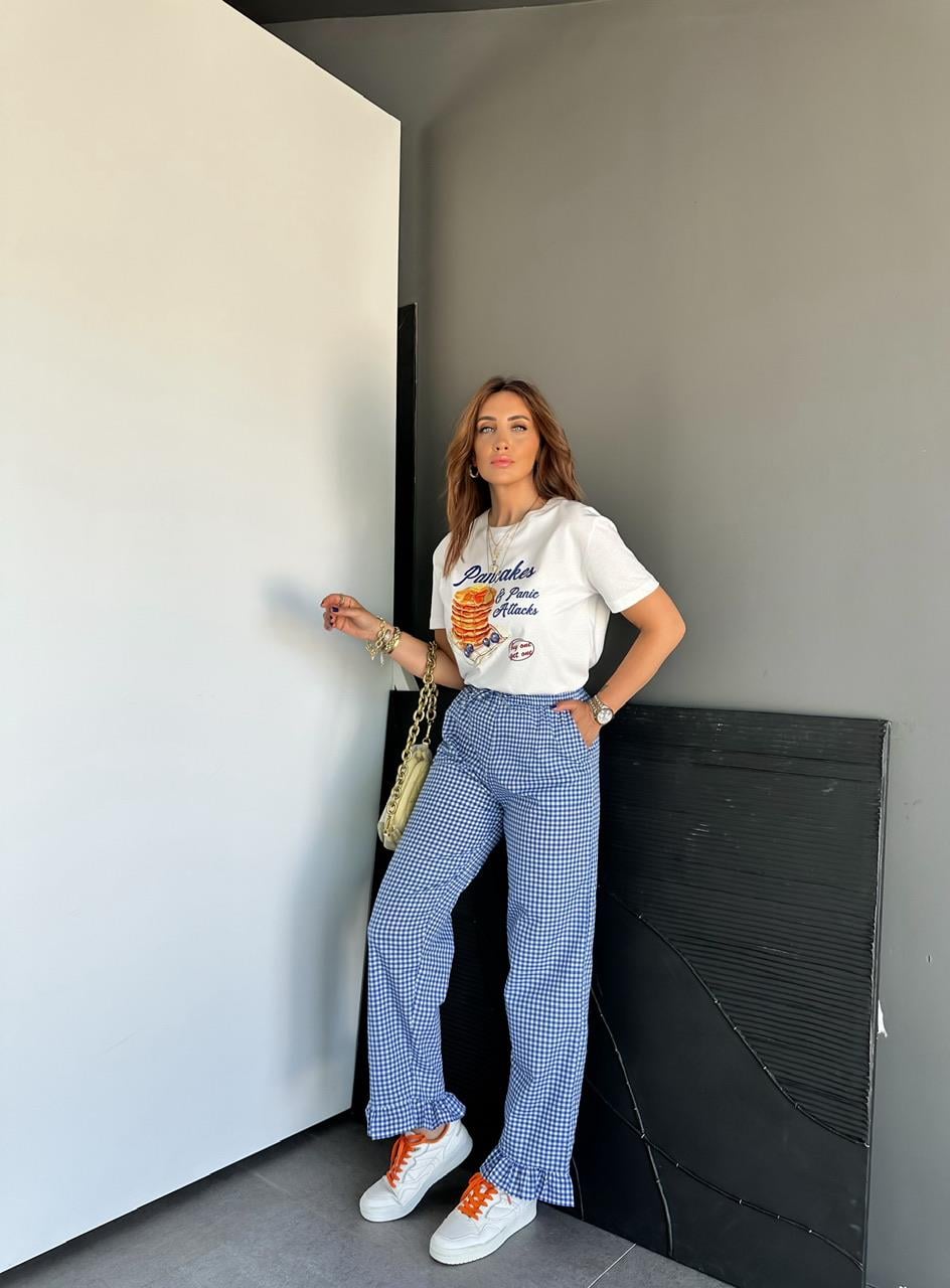 Pancake Baskılı Tshirt