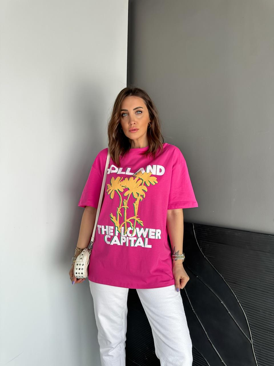 Pembe Holland Basic Tshirt
