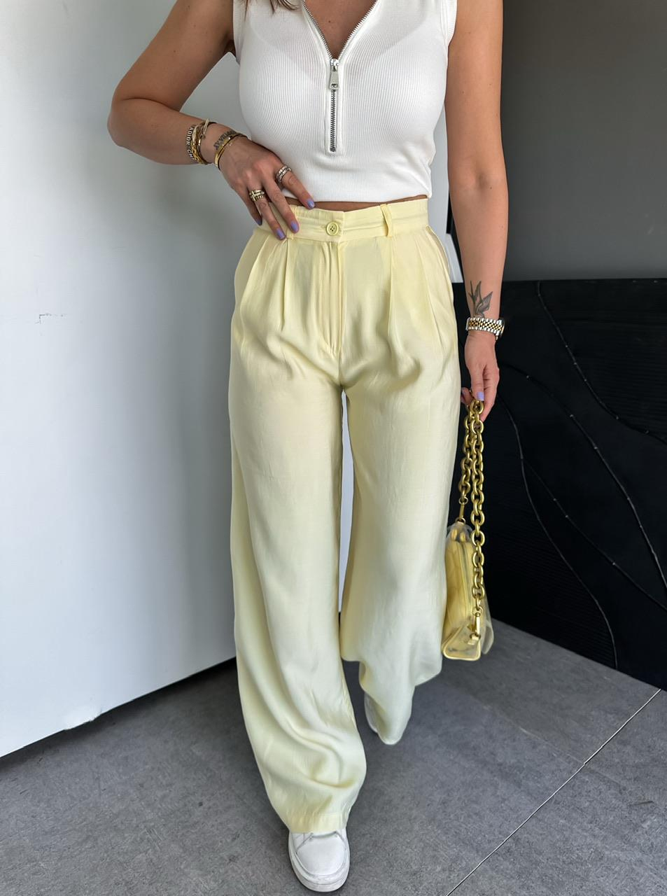Sarı Marka Model Bol Pantolon