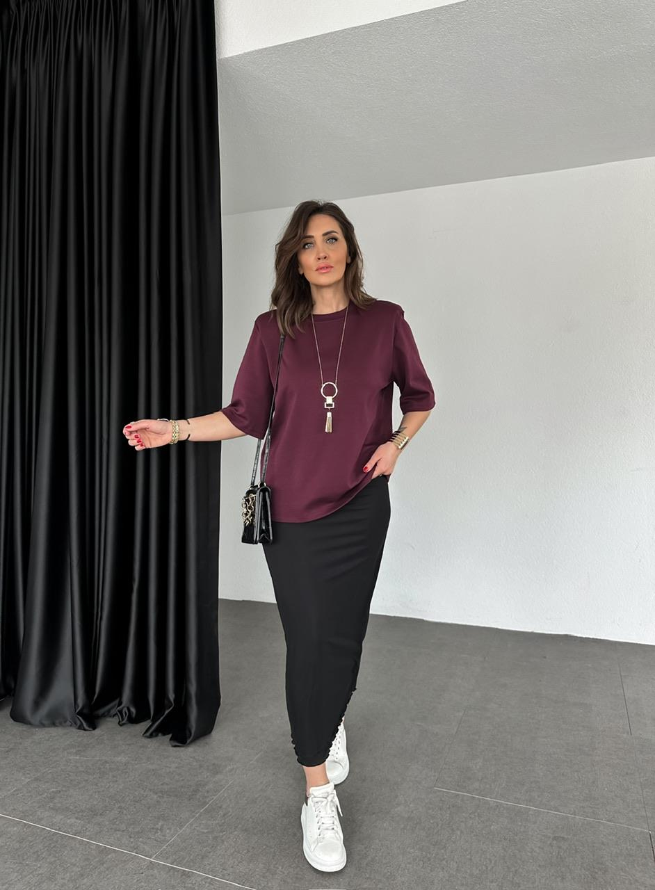 Siyah Çift Katlı Orijinal Tül Etek