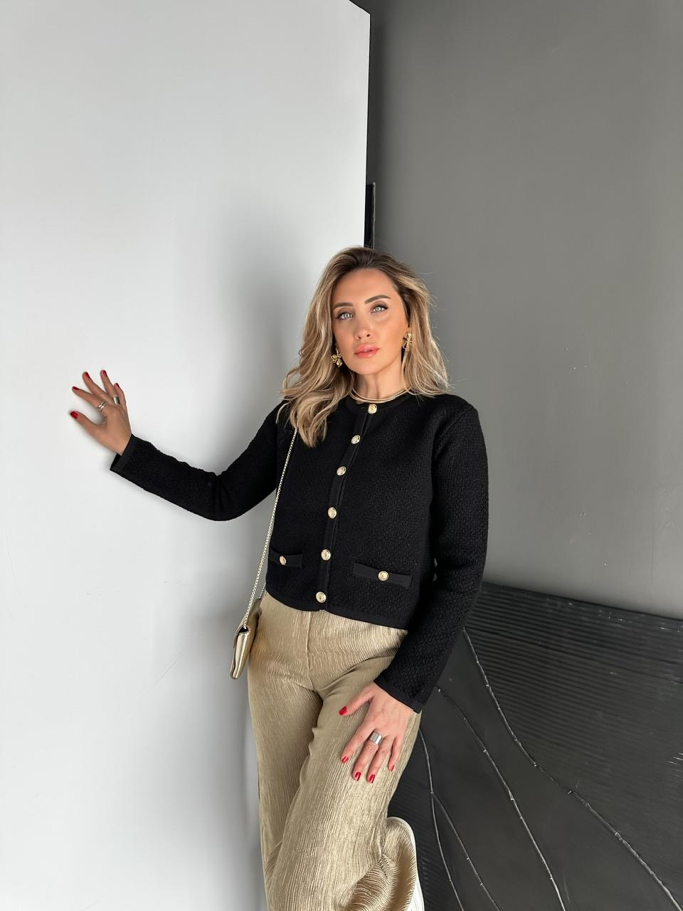 Siyah Marka Model Premium Hırka