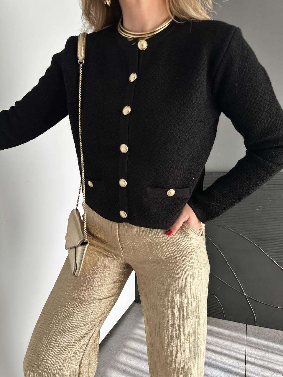 Siyah Marka Model Premium Hırka