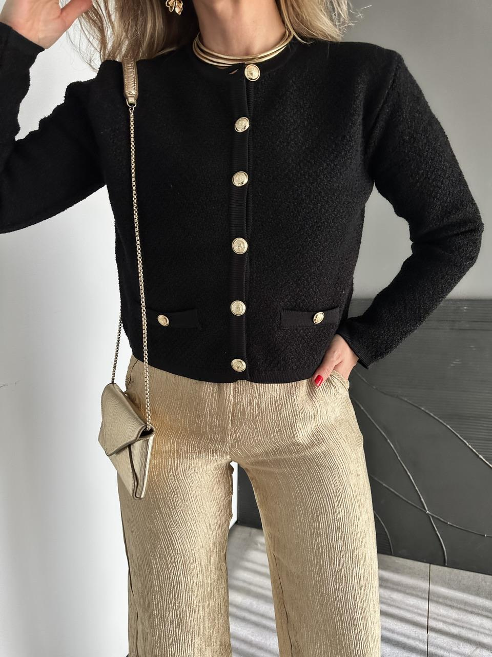 Siyah Marka Model Premium Hırka