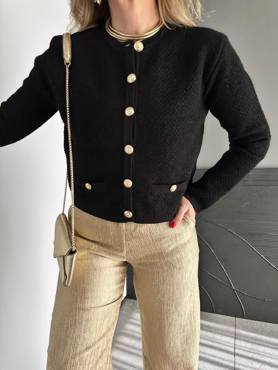 Siyah Marka Model Premium Hırka