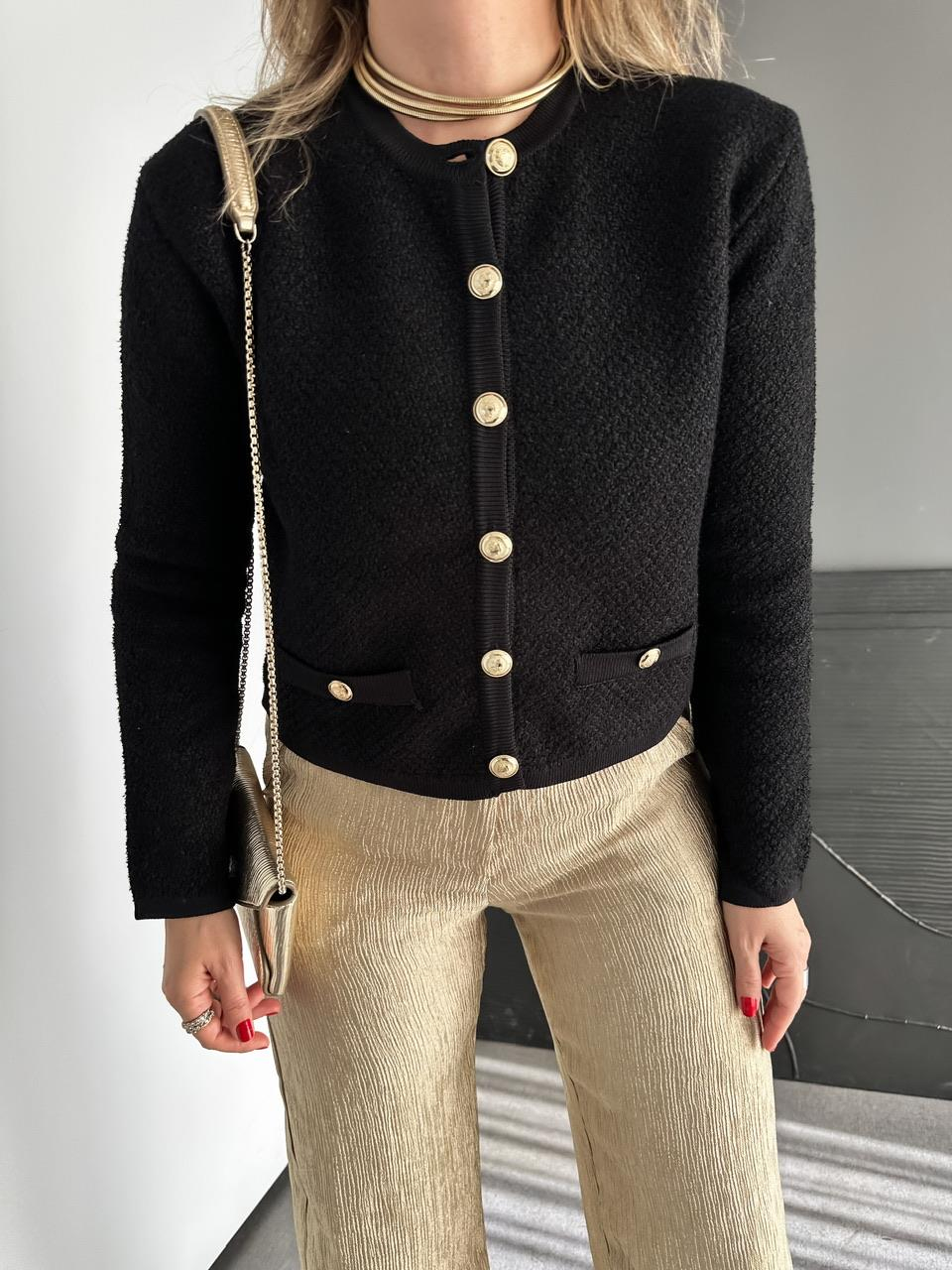 Siyah Marka Model Premium Hırka