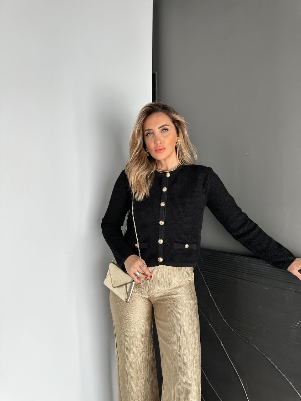 Siyah Marka Model Premium Hırka