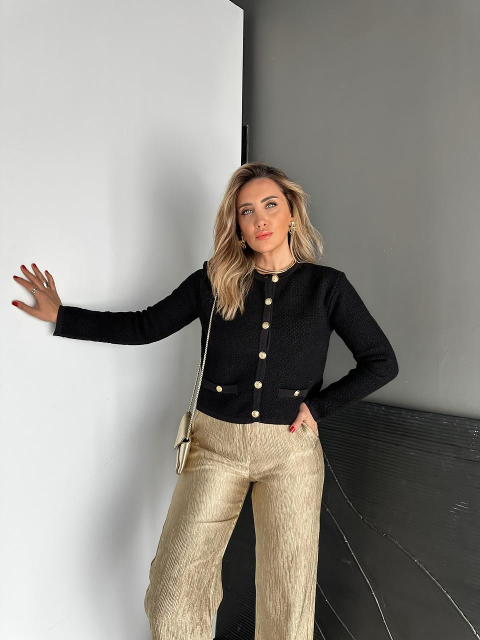 Siyah Marka Model Premium Hırka
