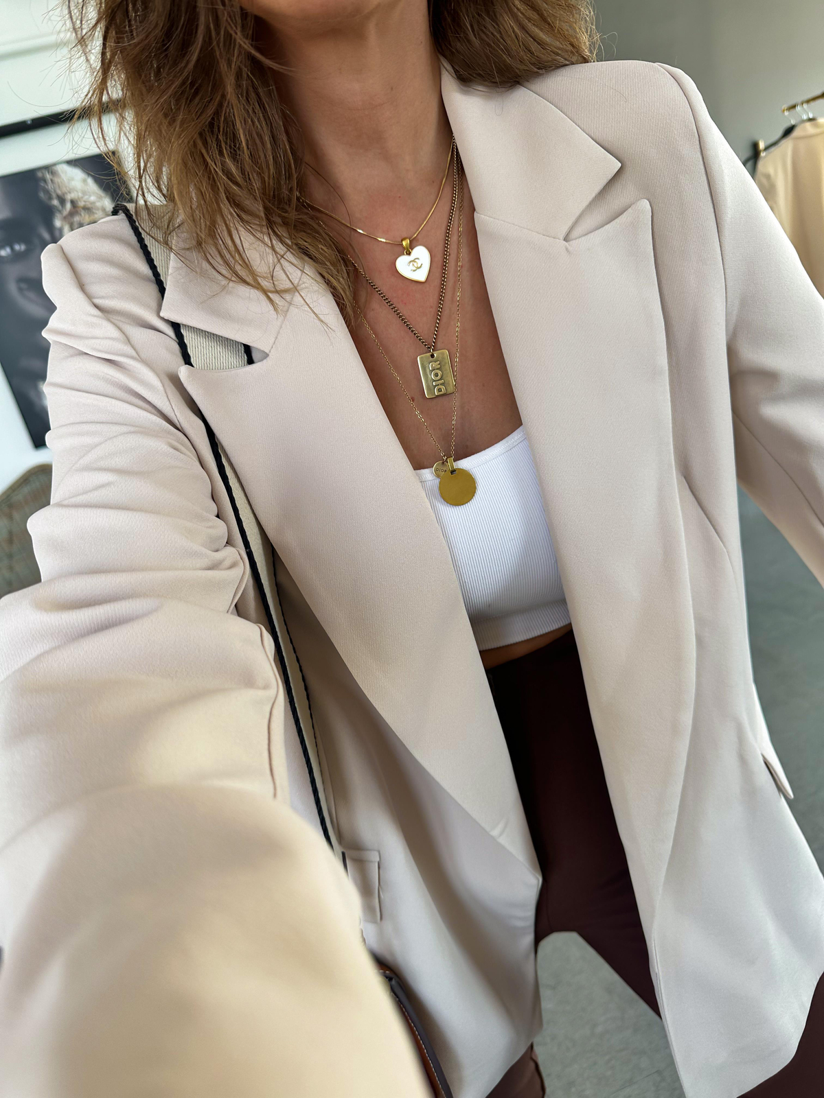 Taş Kapak Cepli Blazer Ceket