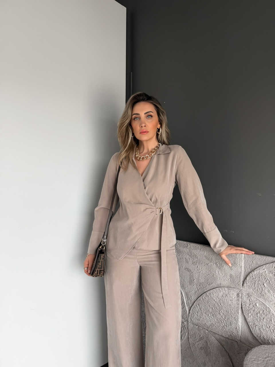 Vizon Kruvaze Tokalı Tensel Takım