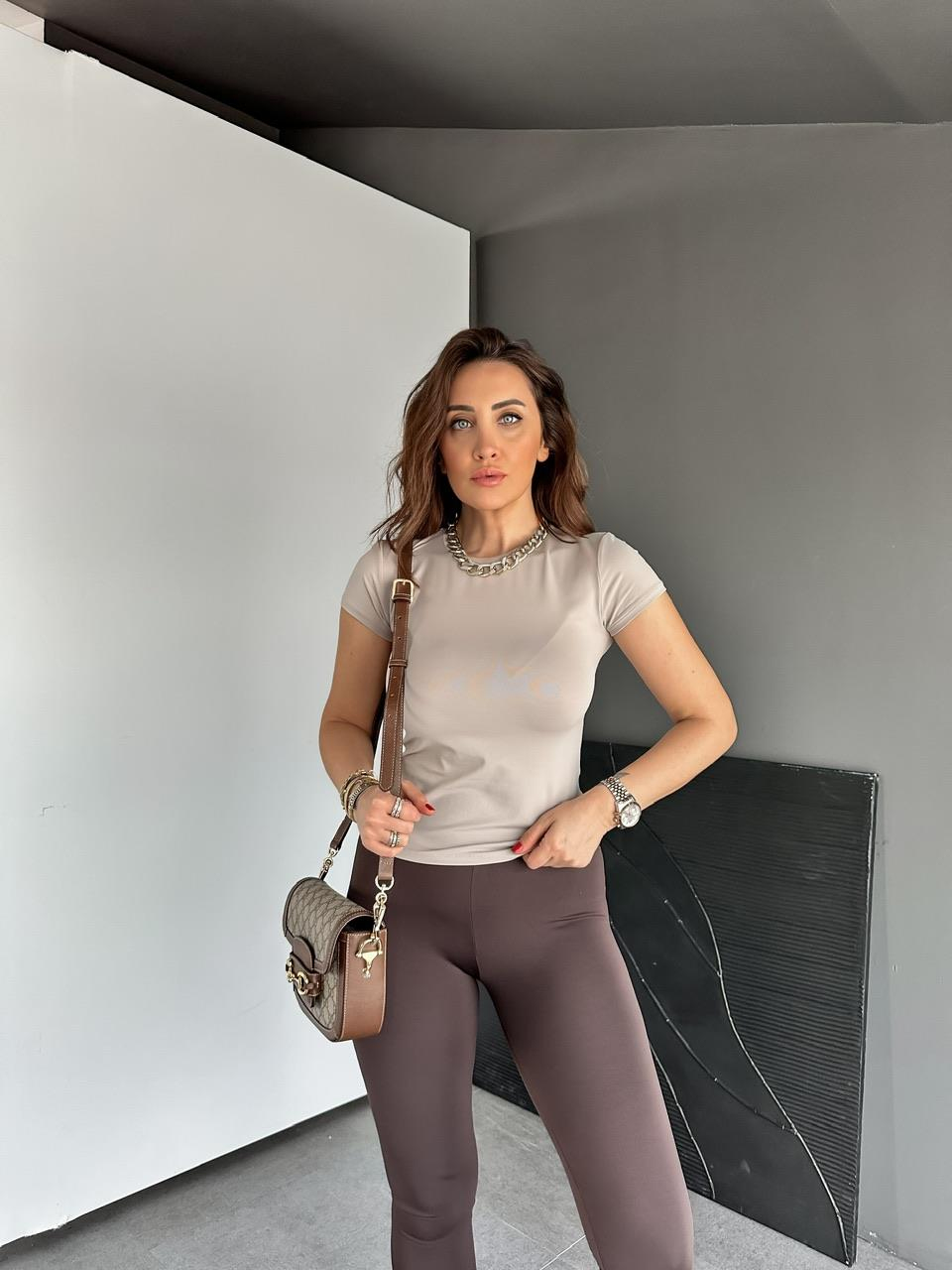 Vizon Likralı Cotton Orijinal Tshirt