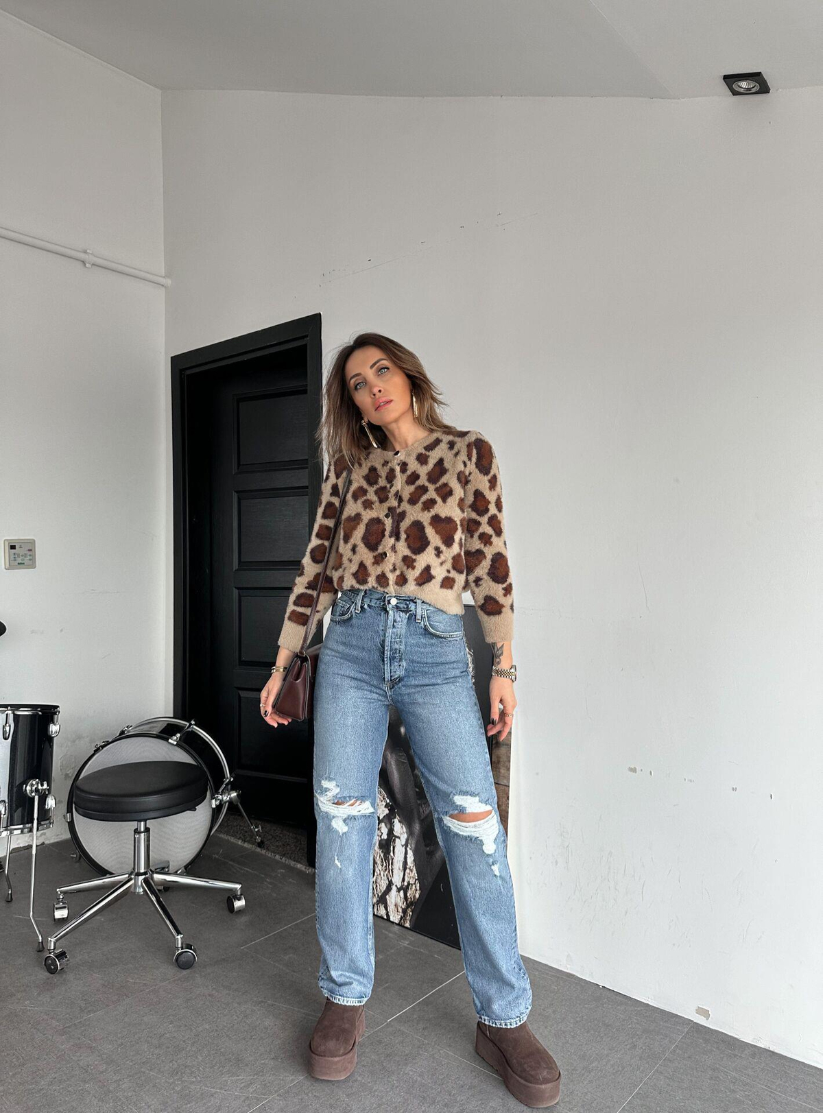 Yırtık Detaylı Premium Jean