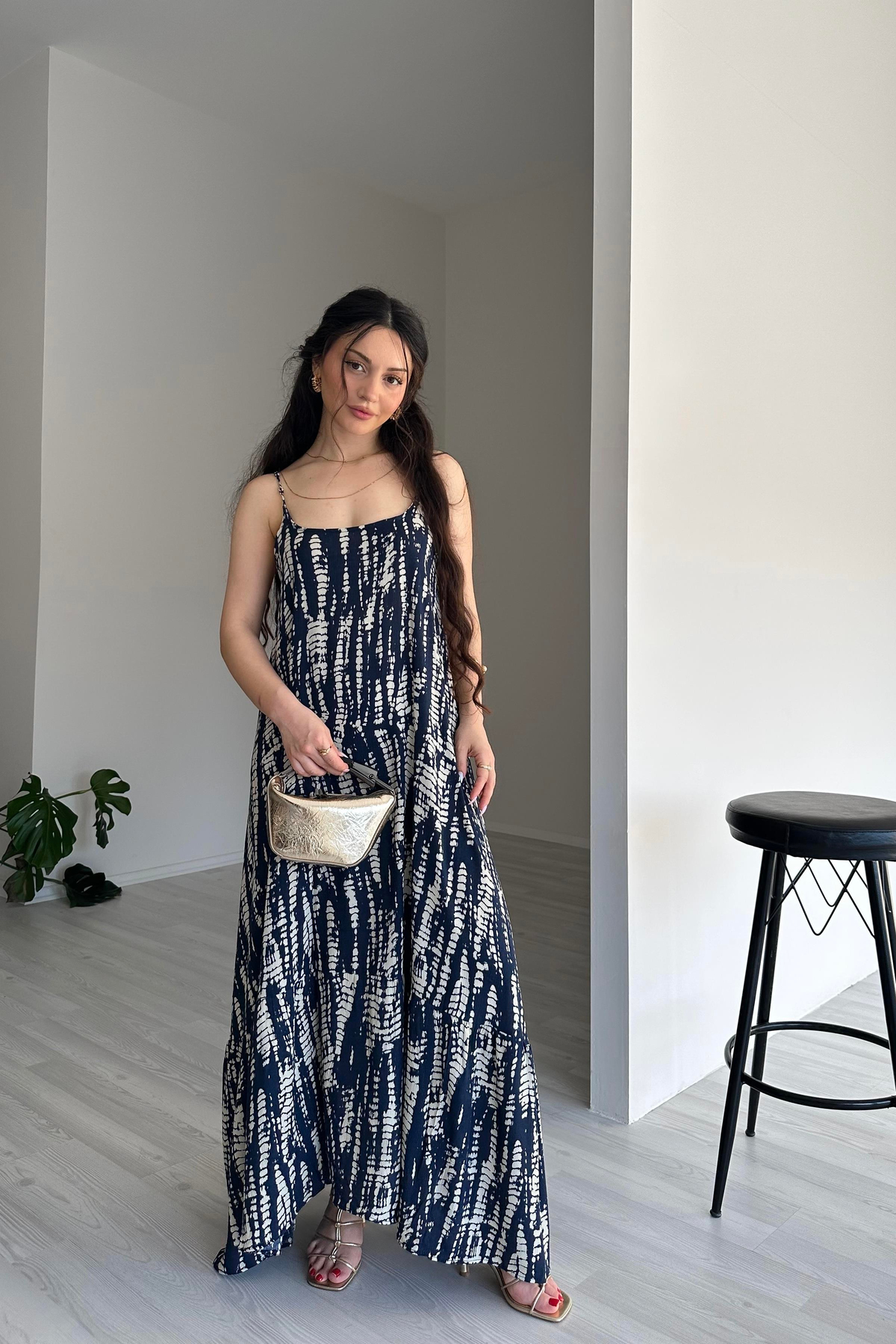 Helen Deniz Kabuklu Elbise