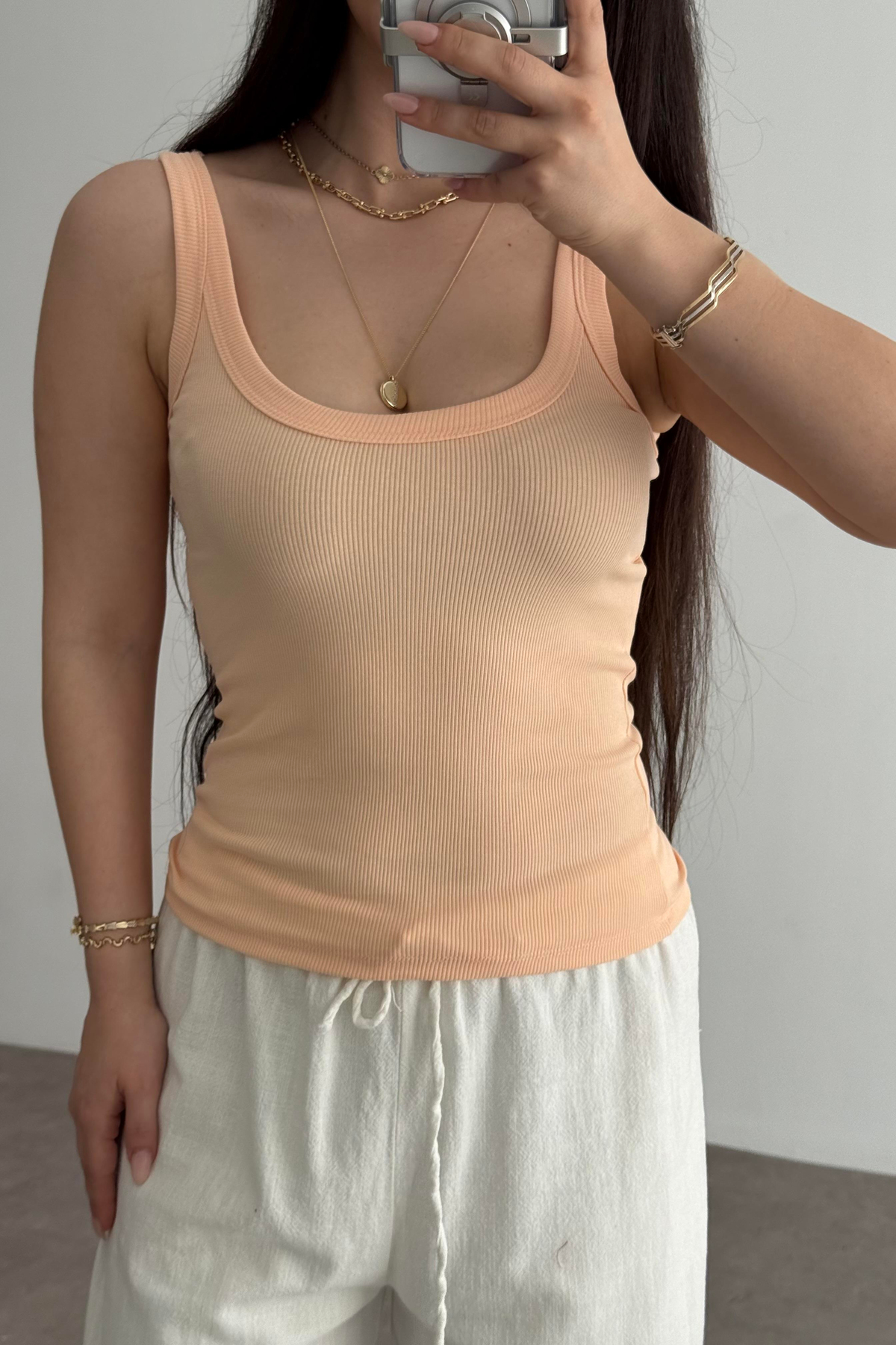 Kalın Biyeli Atlet Somon