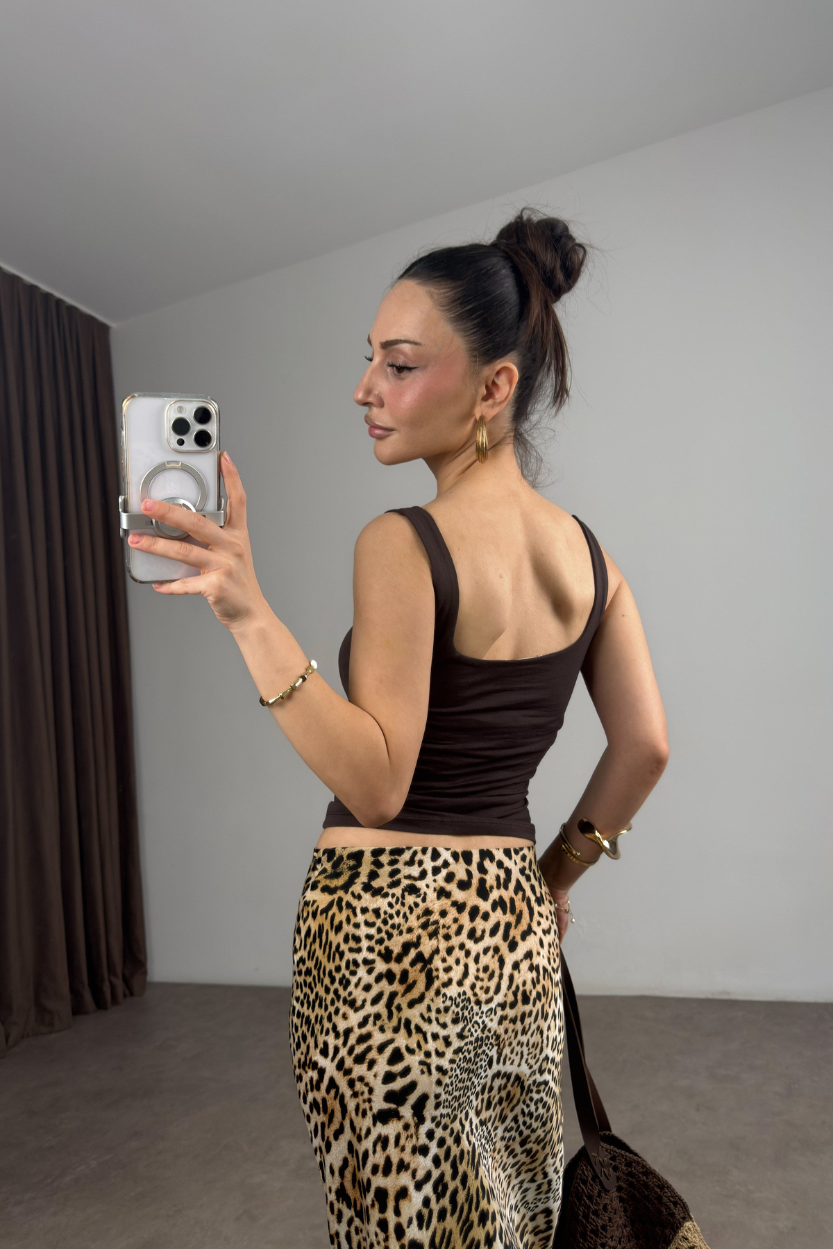 Strteen  Askılı Kahve Body