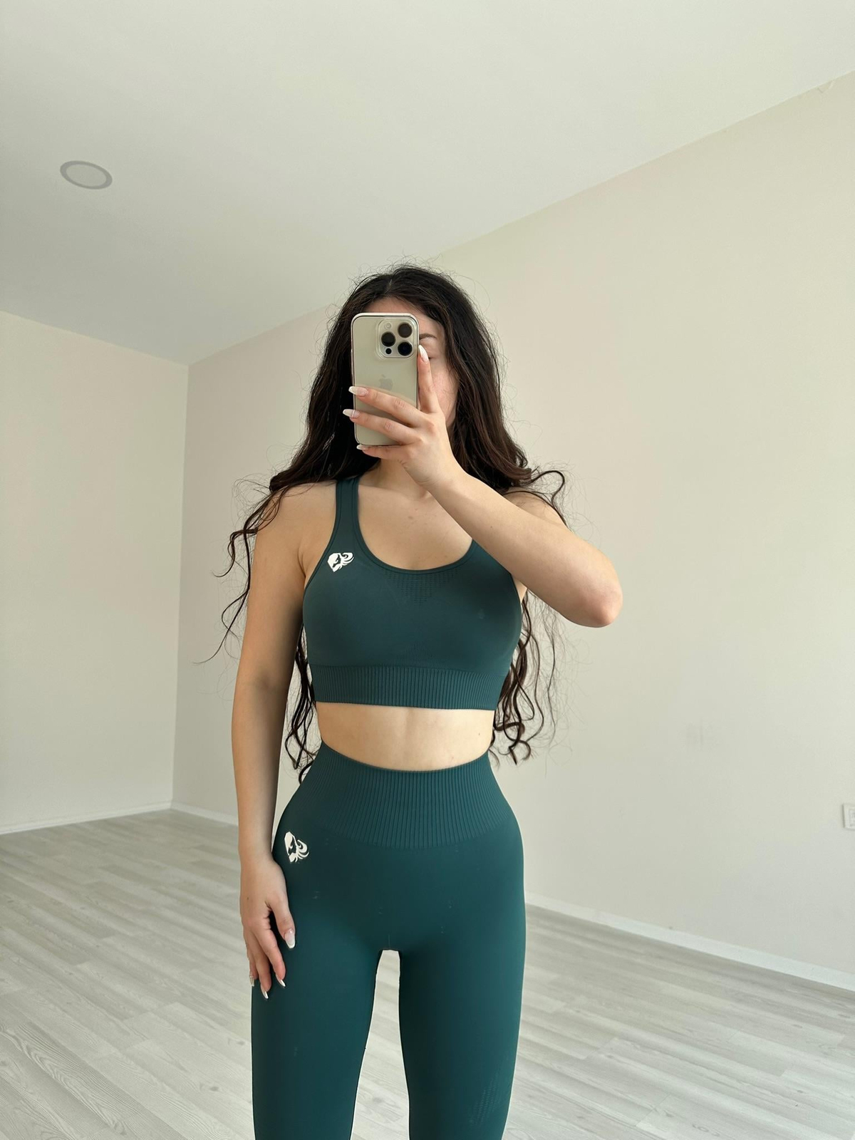 Womens Best Spor Tayt Forest Green