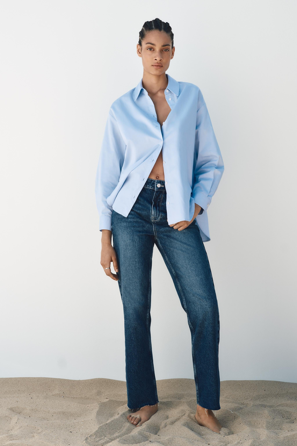 ZR Koyu Mavi Z1975 Straightleg Jean