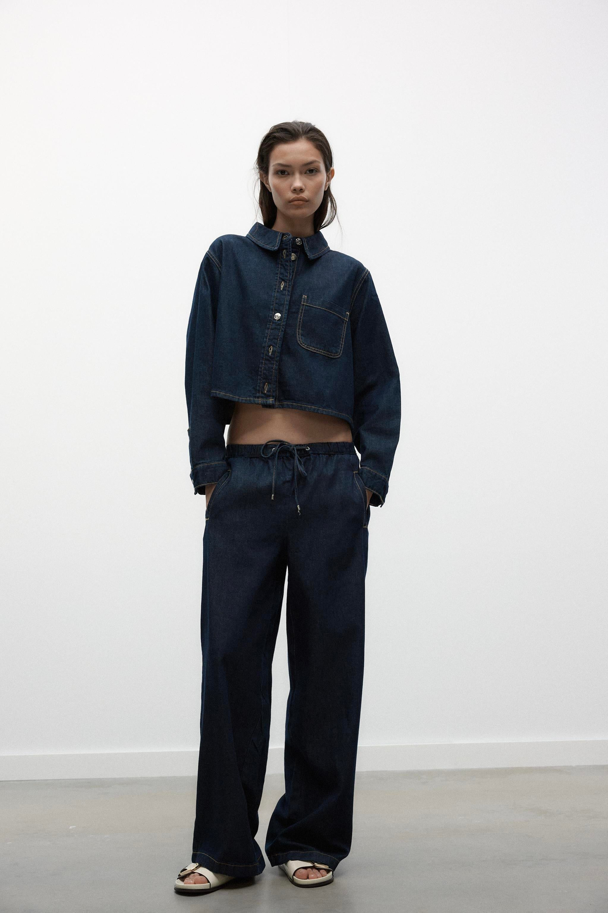 Zr Orijinal Lacivert Denim Takım 