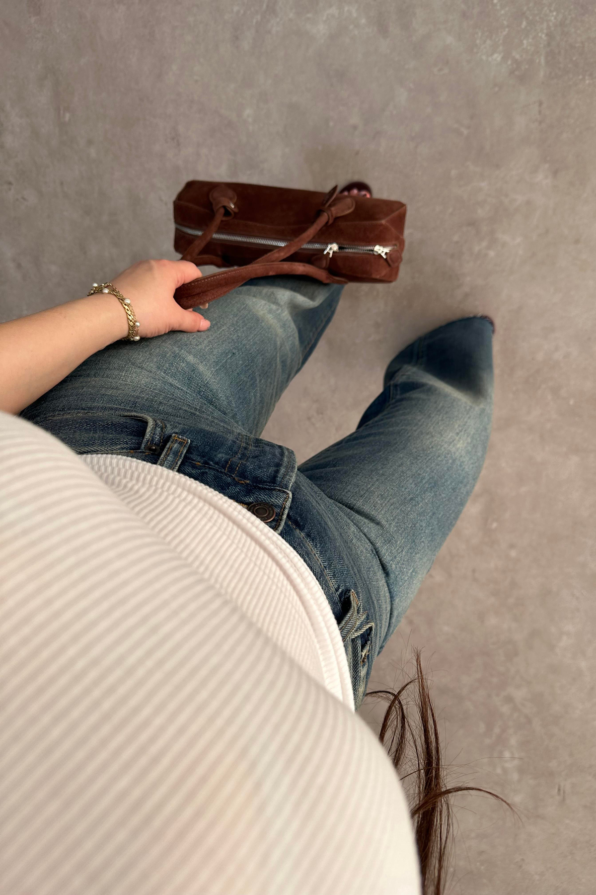 ZR Orijinal Yüksek Belli Bondi Straightleg Jean