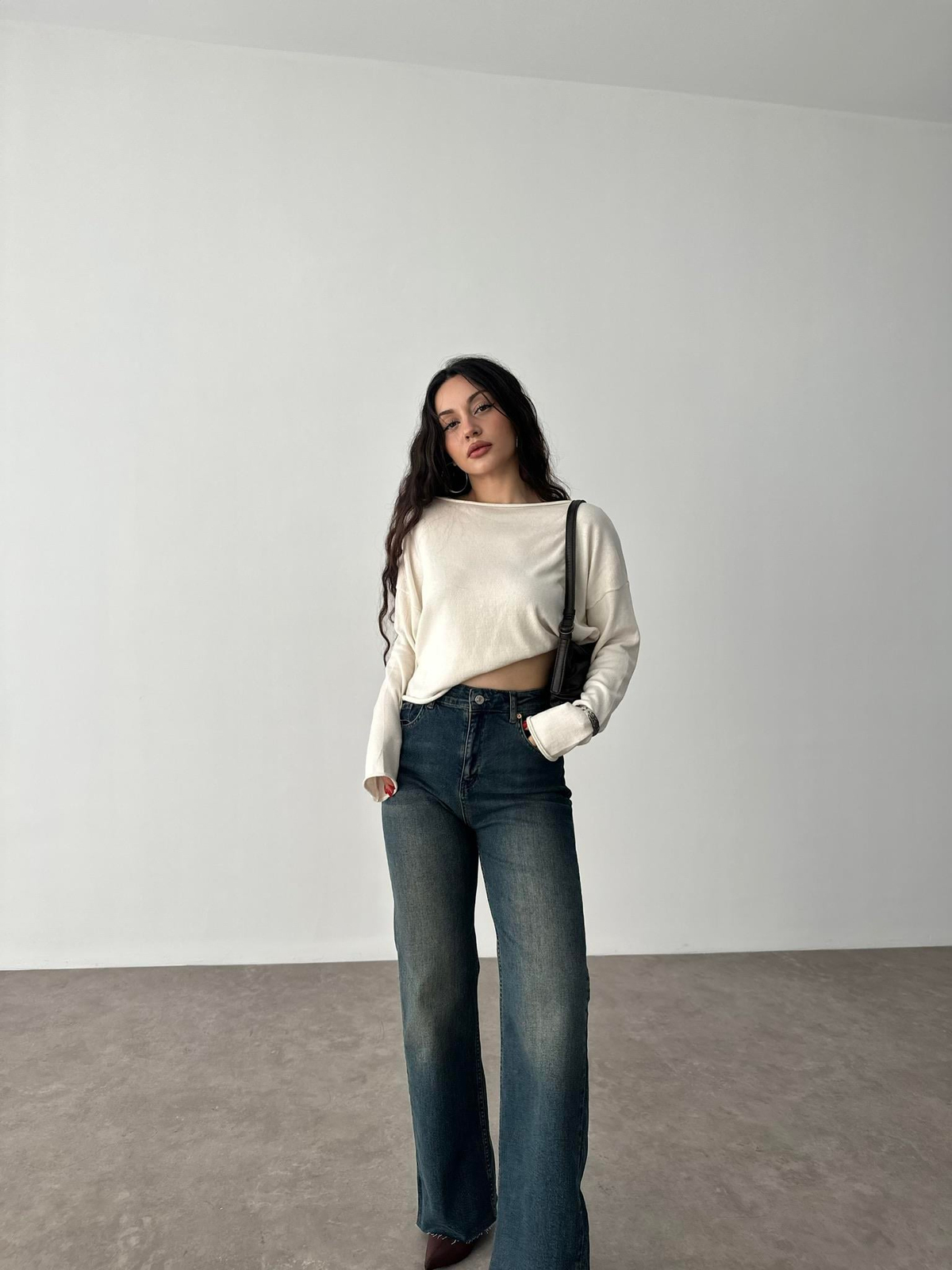 ZRA Likralı Straigtleg Jean Rusty Blue