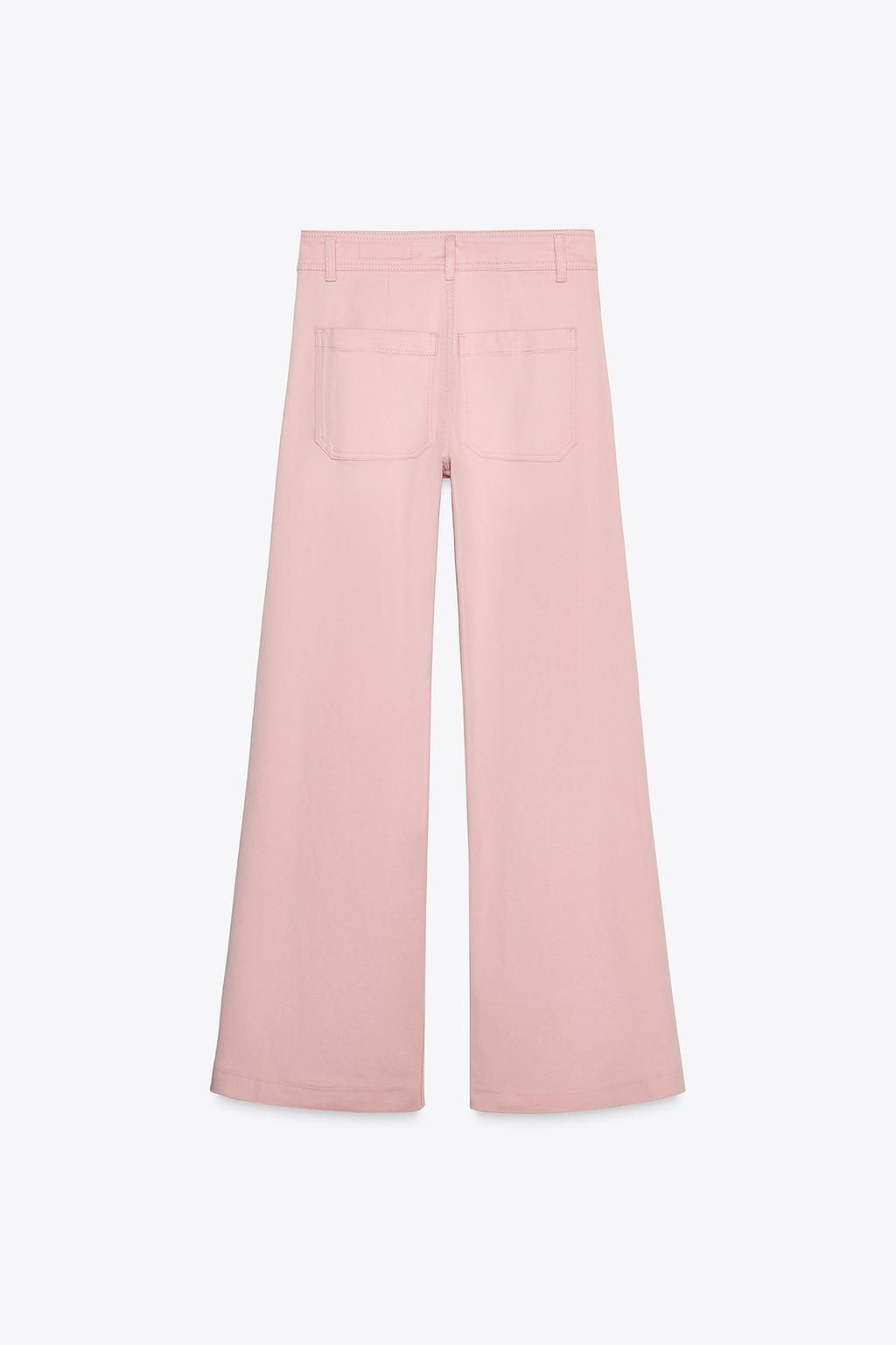 Zra Orijinal Önü Cep Detaylı Soft Pembe Jean