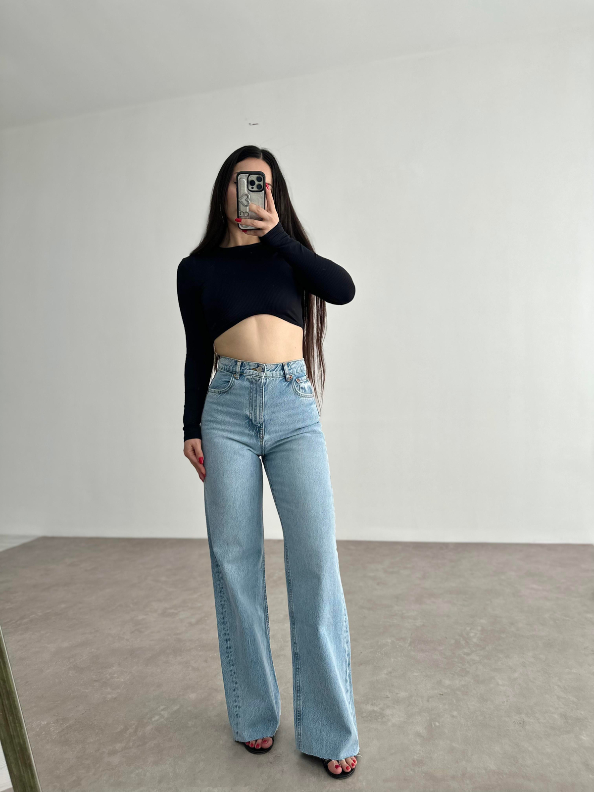 Zra Orijinal Sky Blue Straightleg Jean