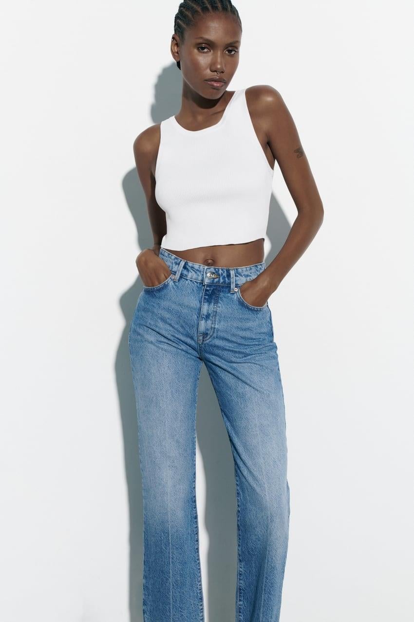 ZRA Orj. Yüksek Belli Fit Kesim Jean