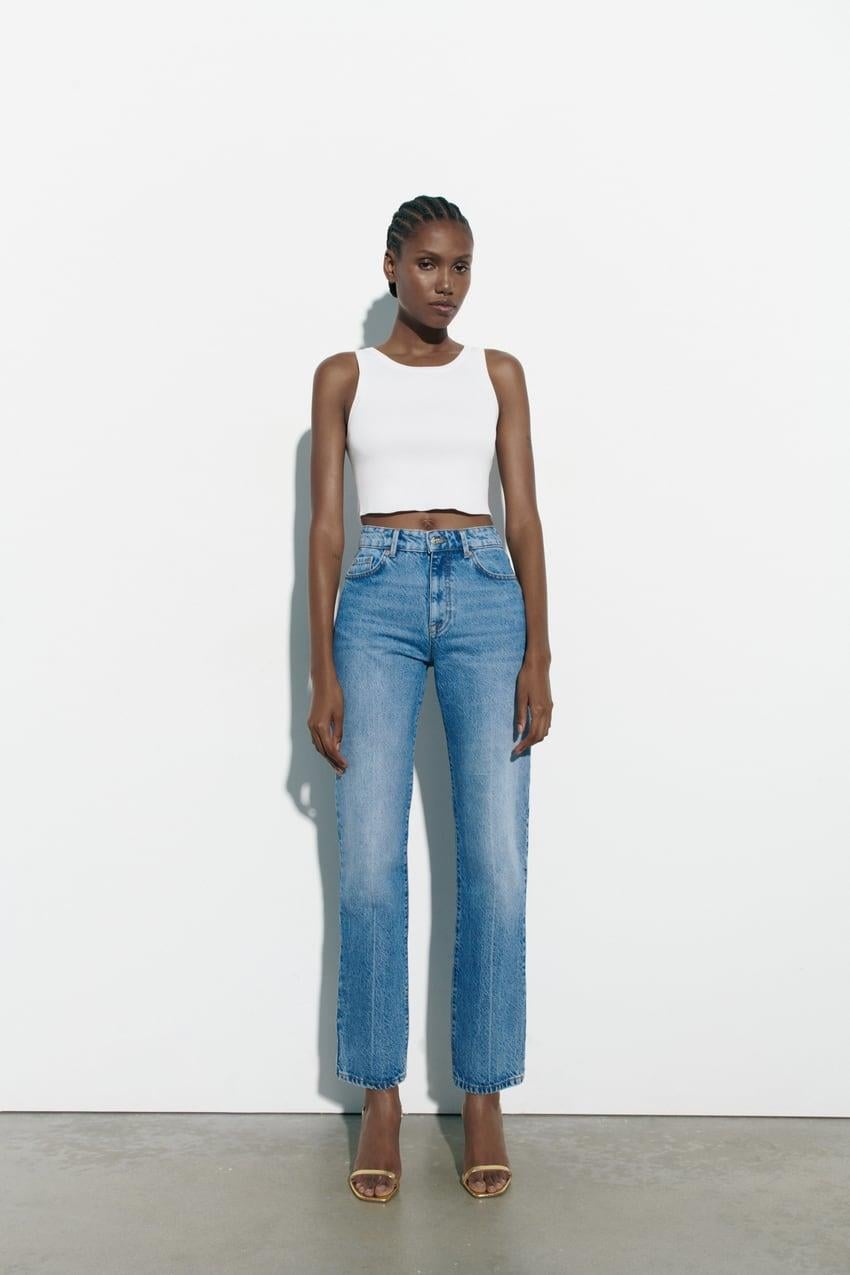 ZRA Orj. Yüksek Belli Fit Kesim Jean