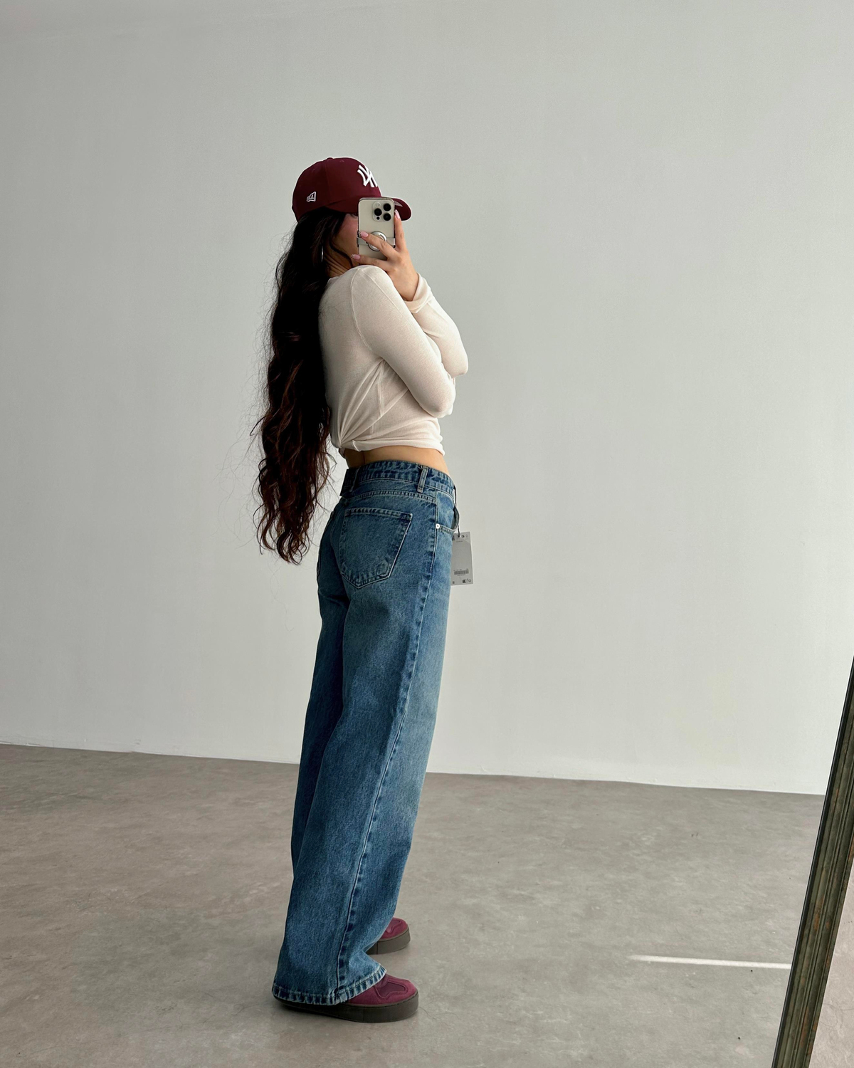 ZRA Vintage Blue Baggy Jean