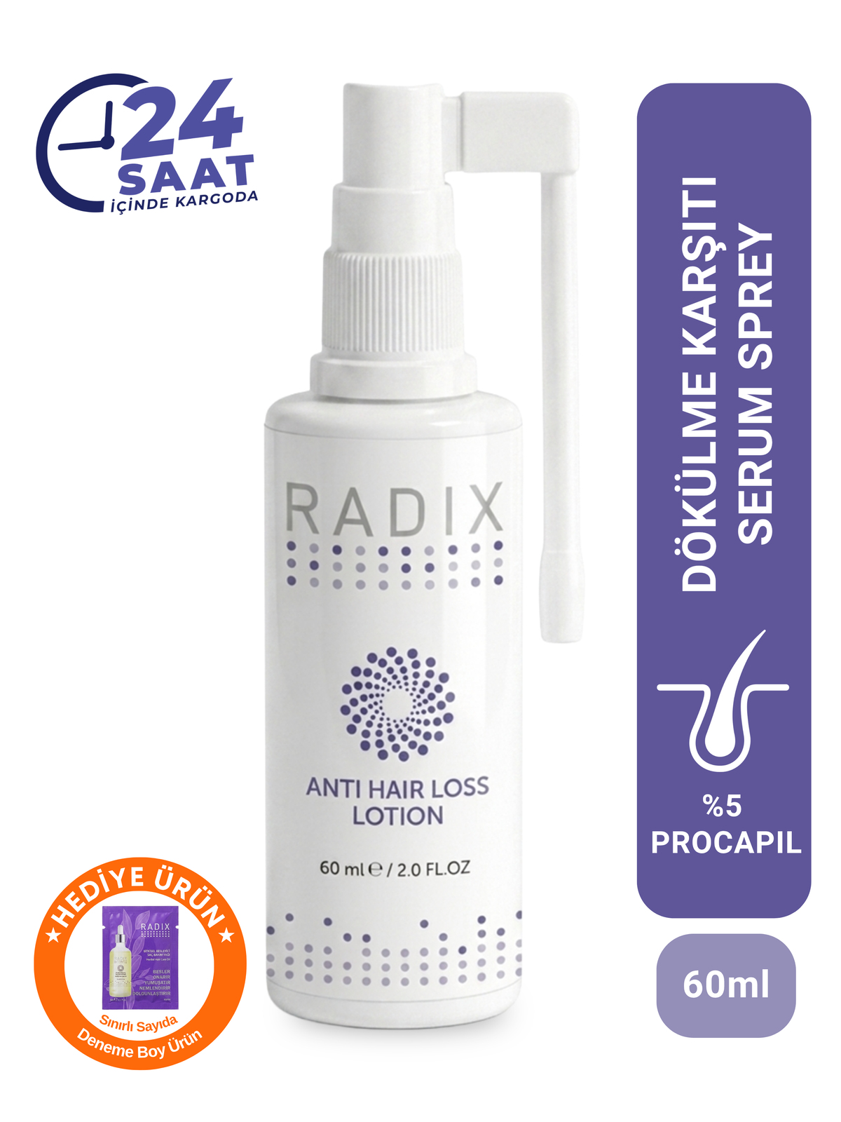 RADIX Dökülme Karşıtı Losyon 60 ml