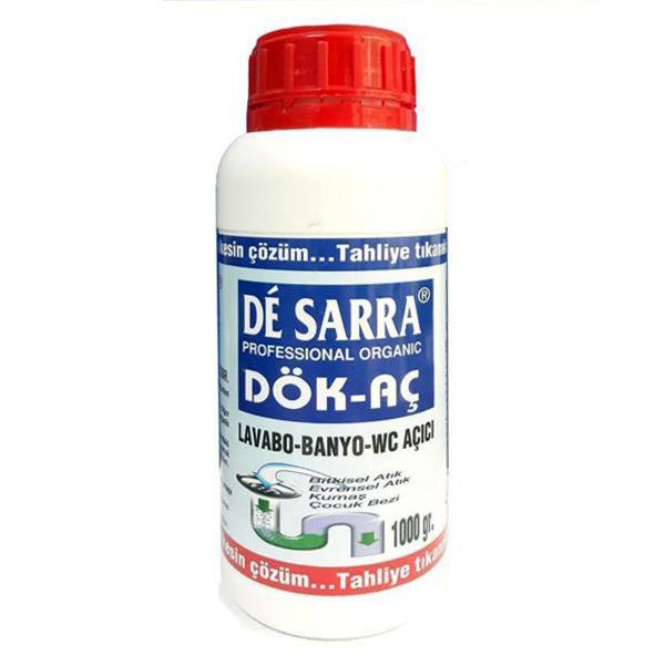 De Sarra Dök Aç Lavabo Wc Banyo Açıcı 1000 Gr | ID4471