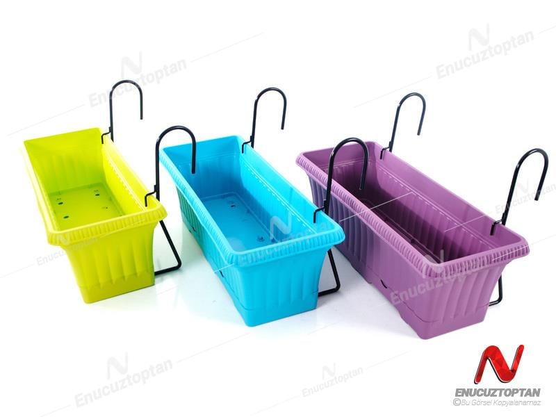 Serinova OB02IA Ova Askılı Balkon Saksı 5.7 Litre | ID2941