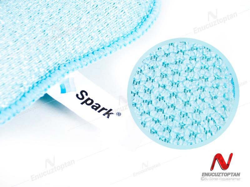 Spark MS7020 Mikrofiber Çift Taraflı Bulaşık Süngeri 13x13cm | ID3024