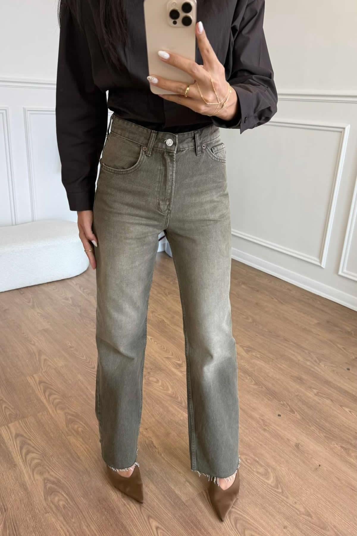 KESİK PAÇA JEAN - HAKİ