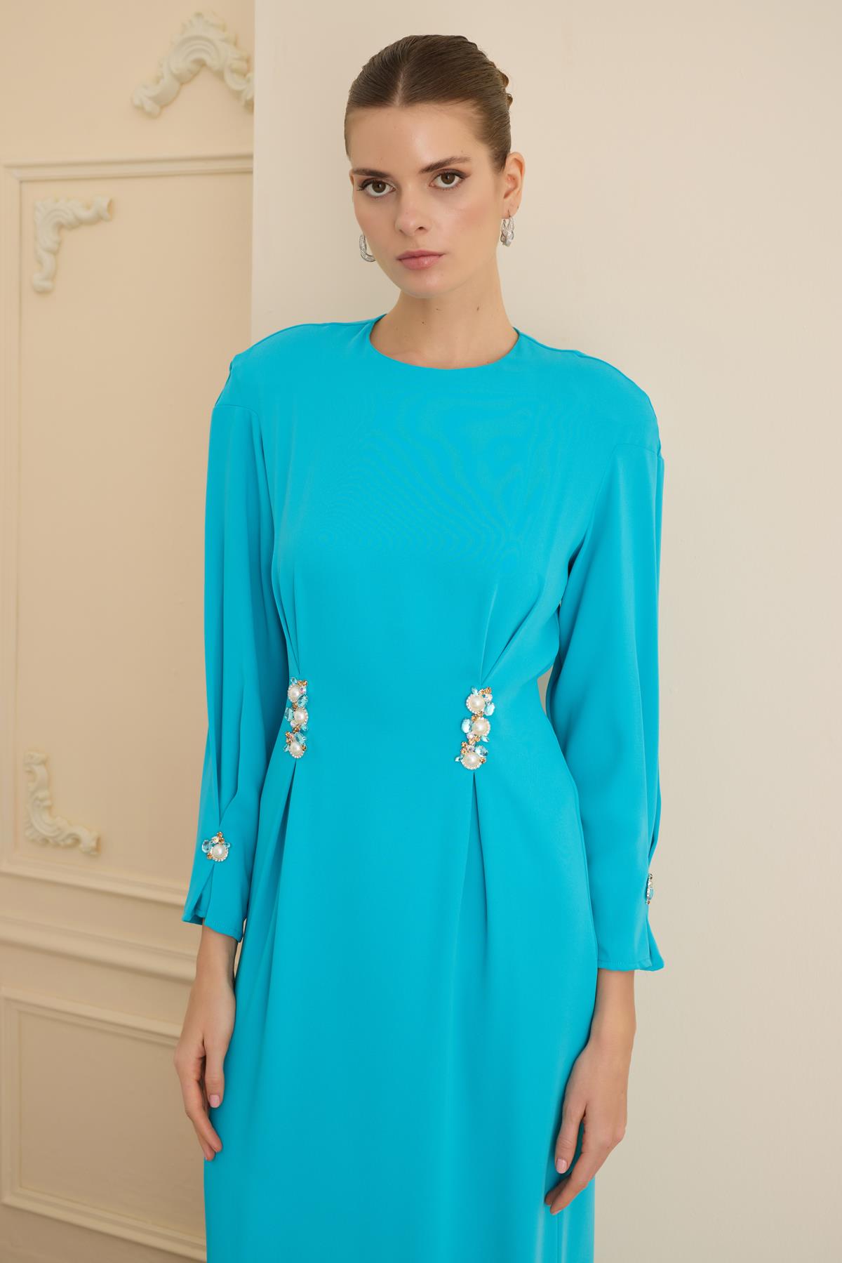 Bregee Elbise Turkuaz