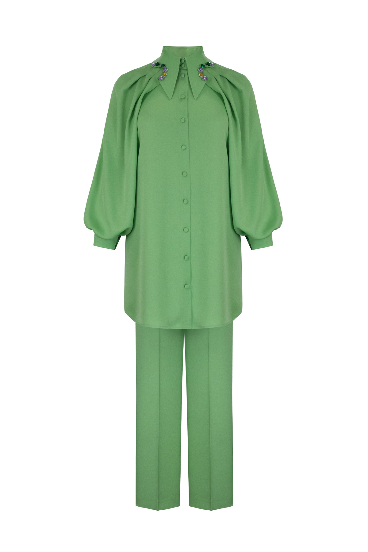 Cornelian Takım Fıstık Yeşili