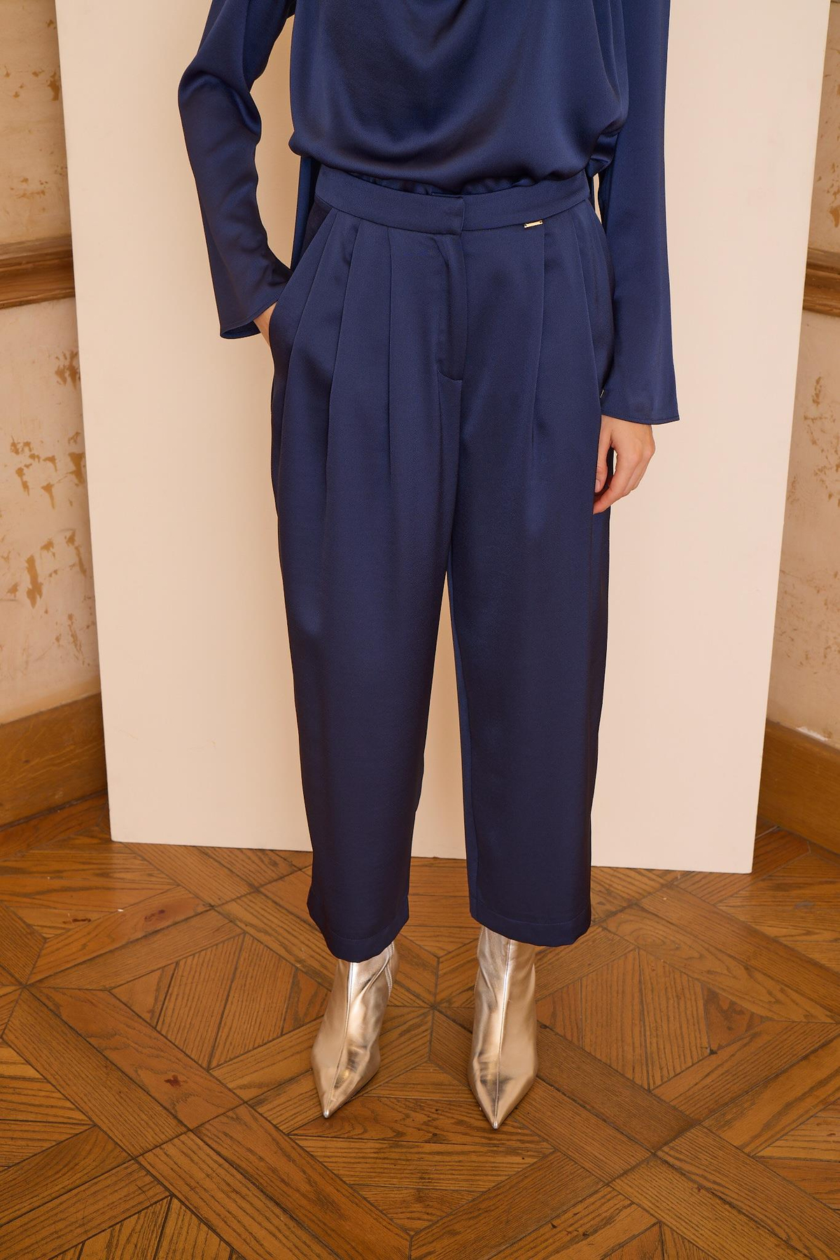 Cristalle Pantolon Lacivert