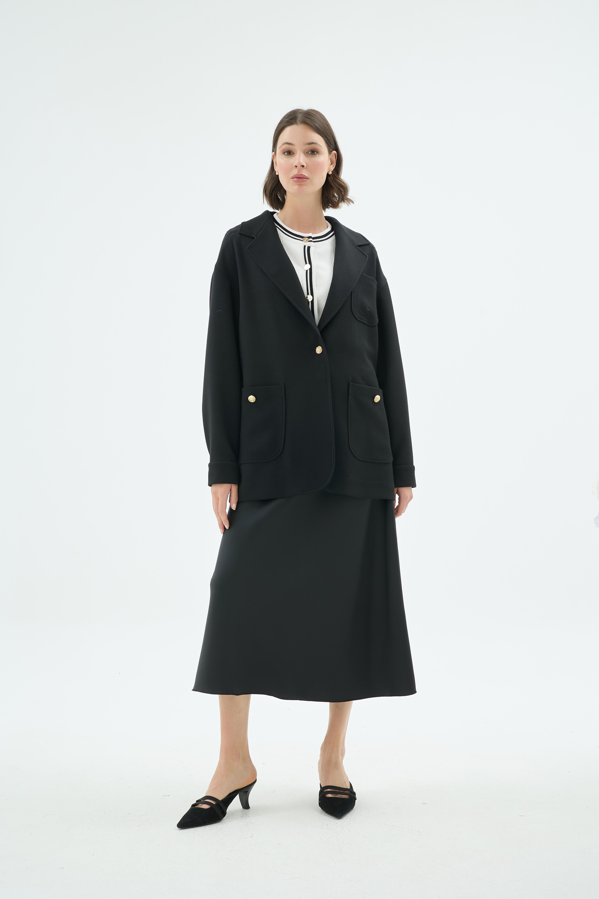 46002 ECHO KAP Siyah