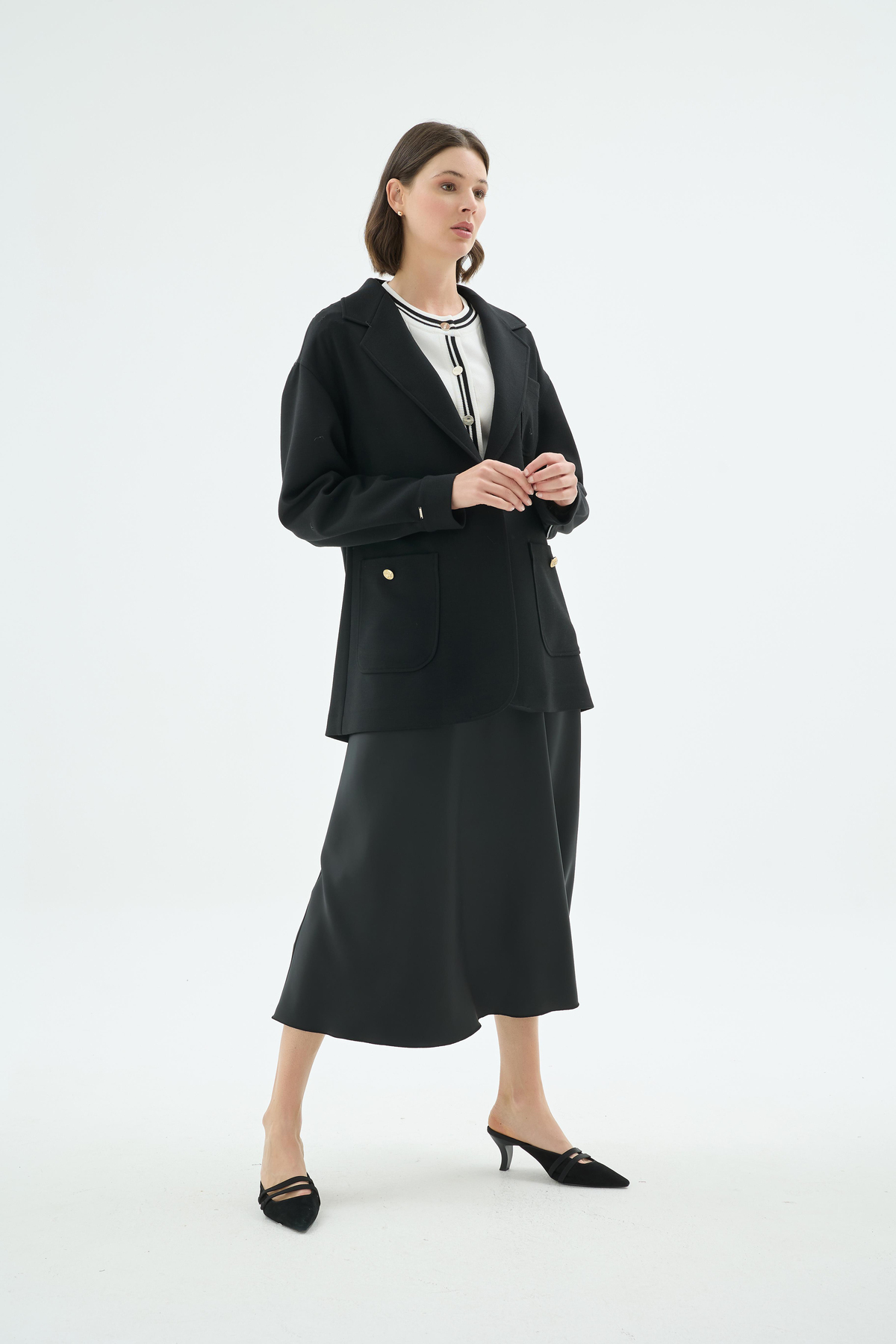 46002 ECHO KAP Siyah