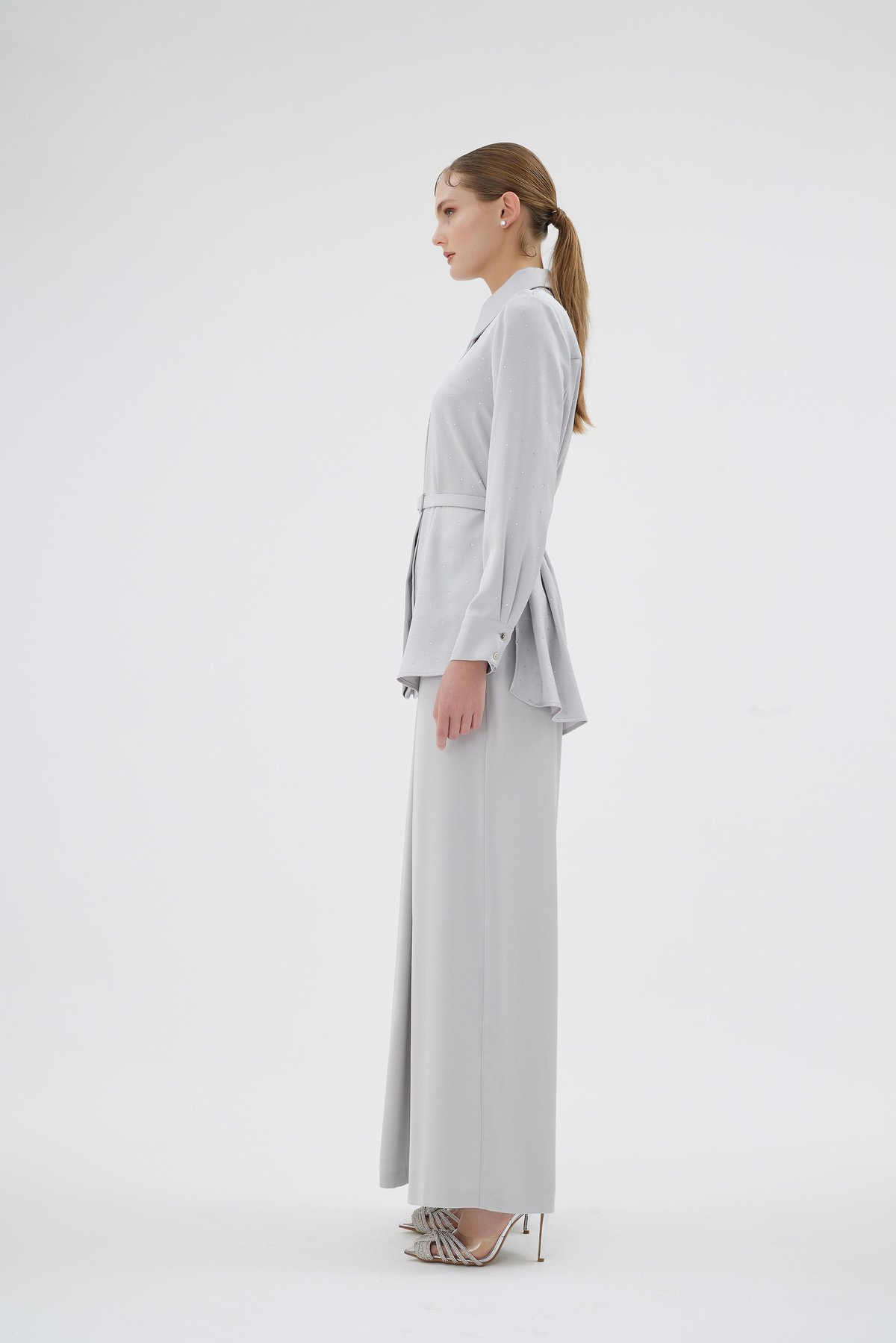 ELİZA GÖMLEK Gümüş