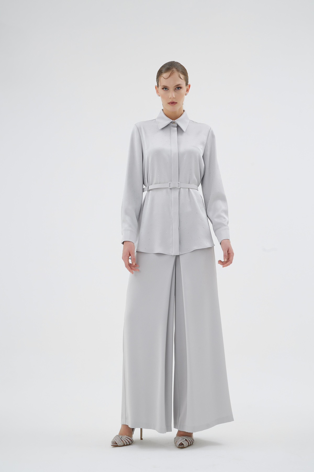 ELİZA GÖMLEK Gümüş