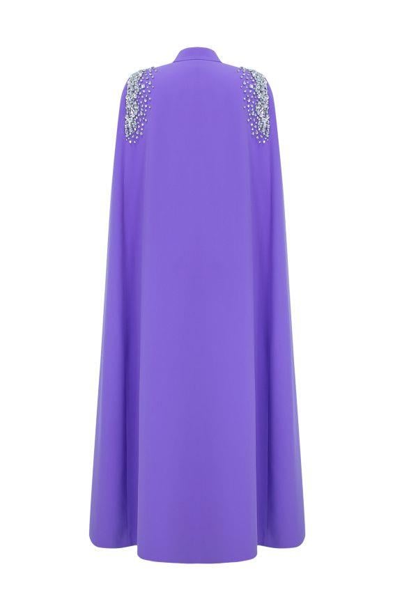 Je Parle Elbise Takım Mor