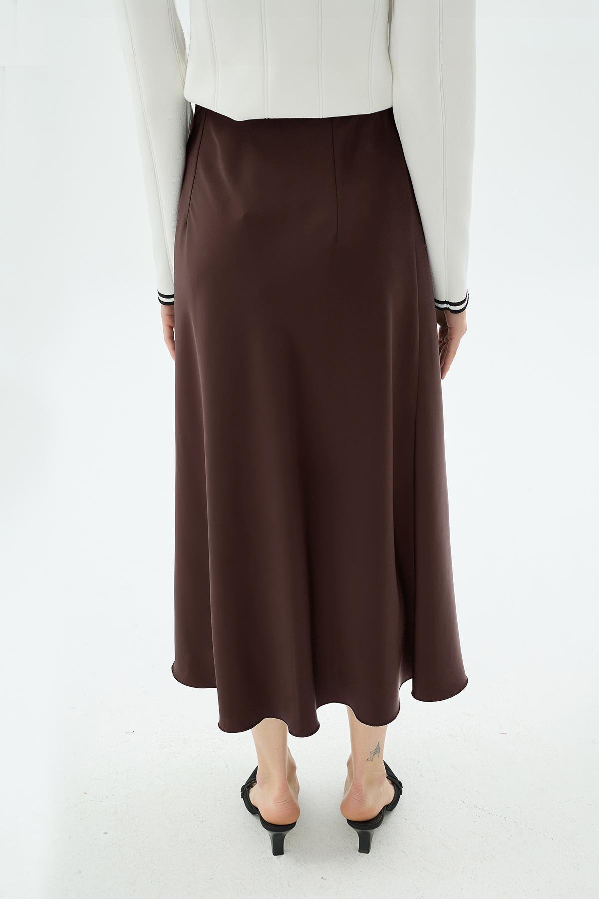 66004 LİSA ETEK Kahve