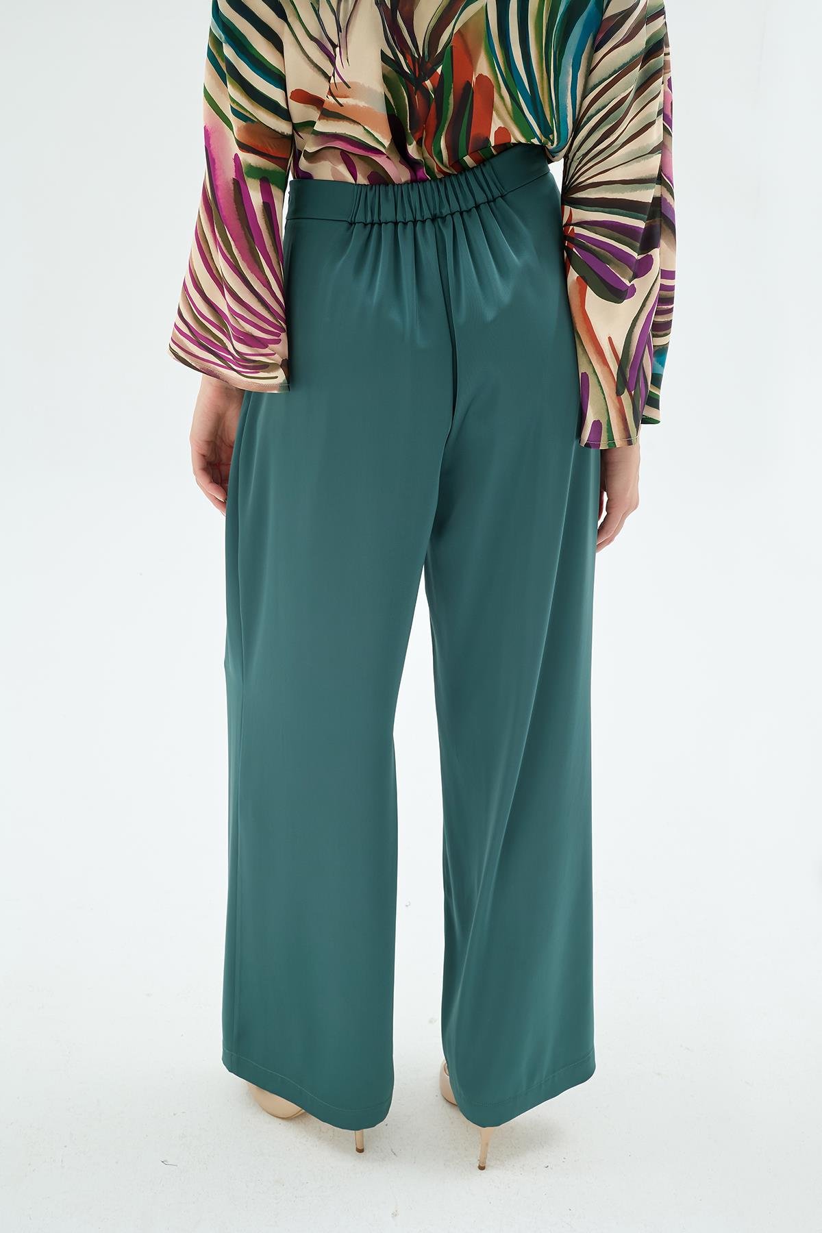 50016 LİSA PANTOLON Zümrüt