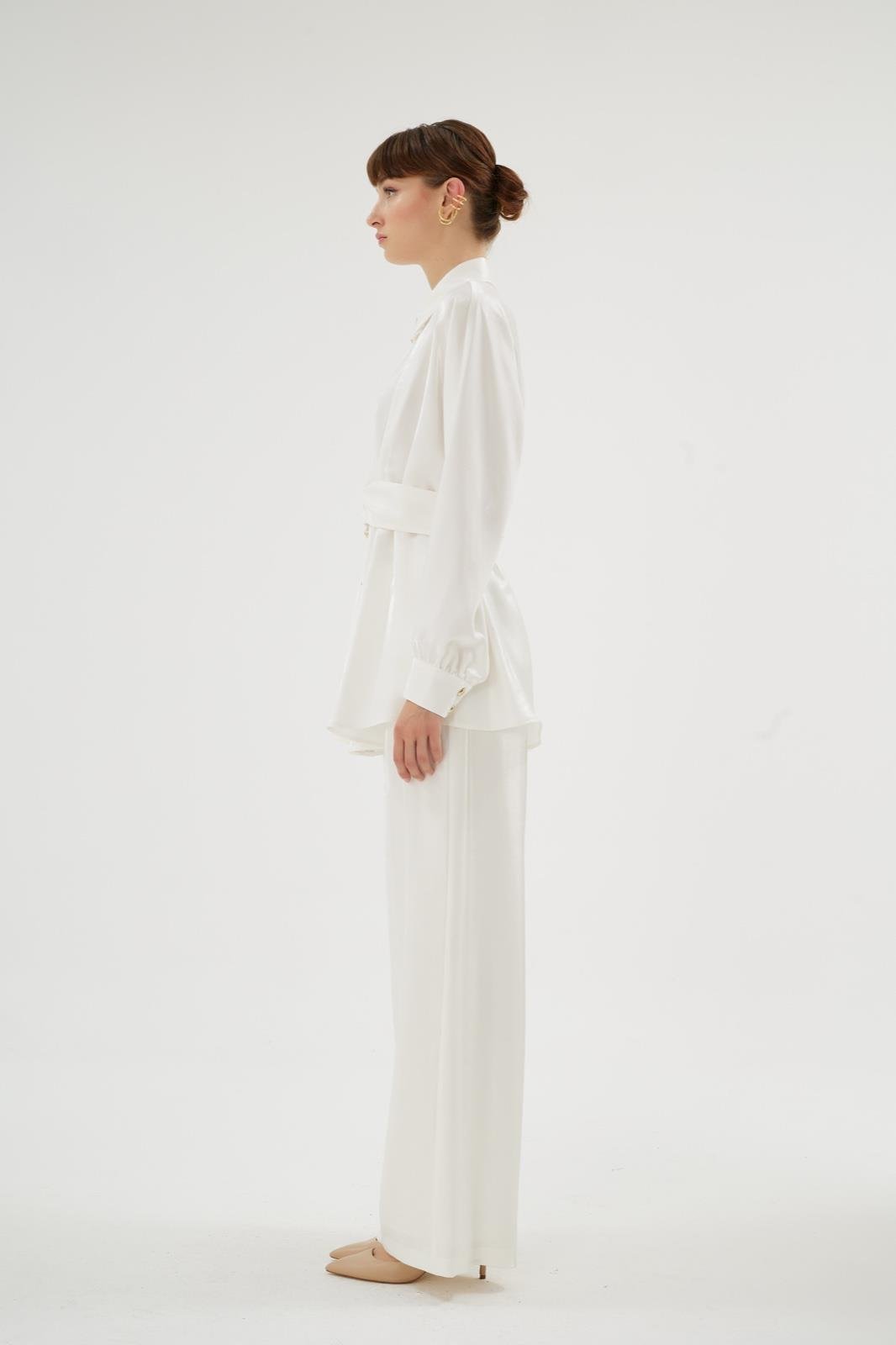 MAZERINE PANTOLON Ekru