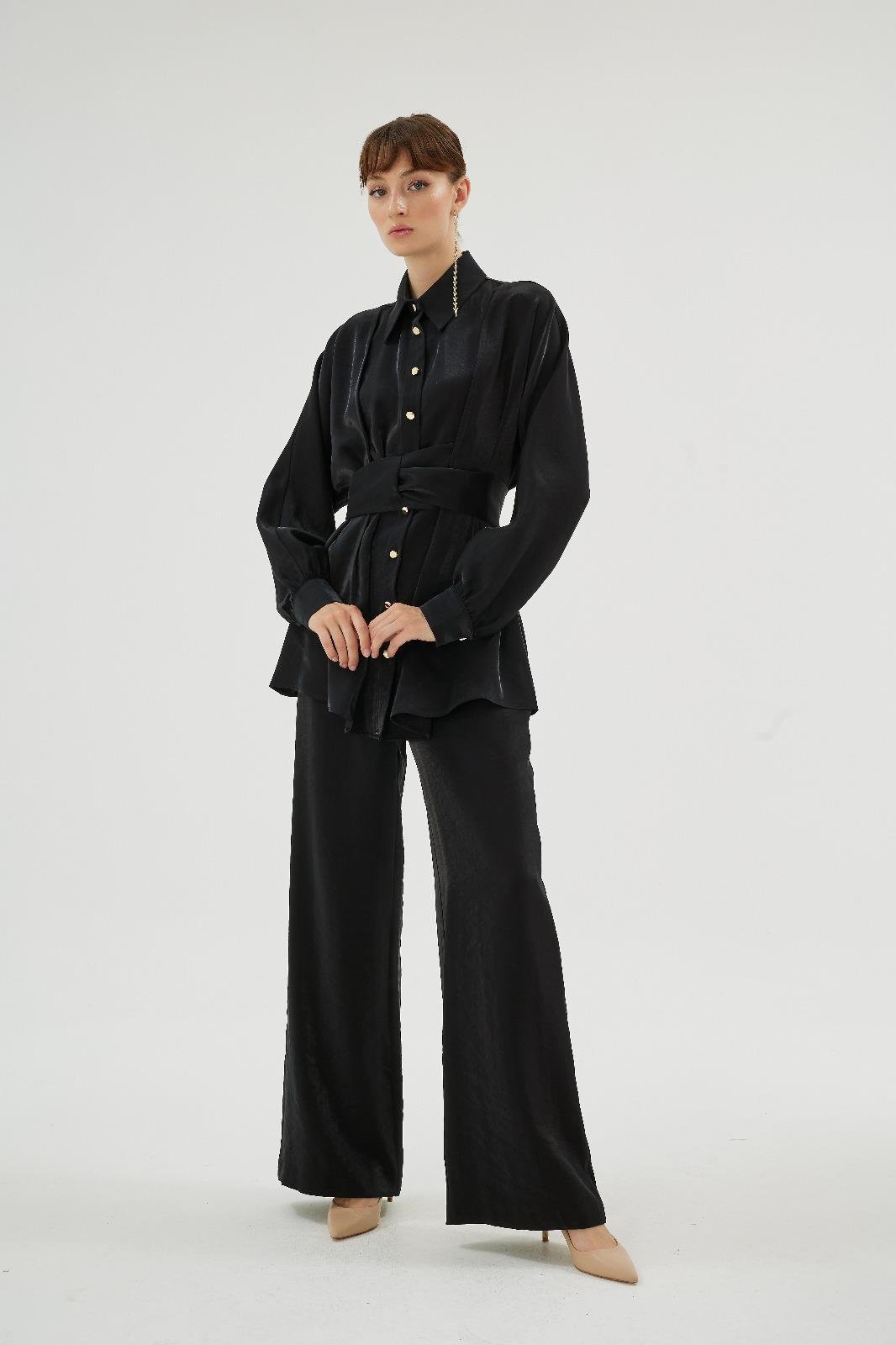 MAZERINE PANTOLON Siyah