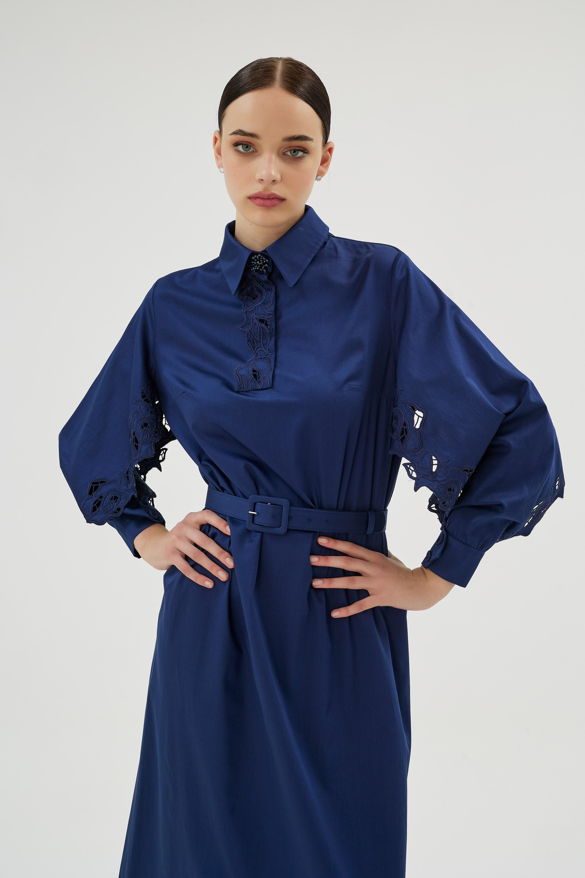 MISTY ROSE GÖMLEK Lacivert