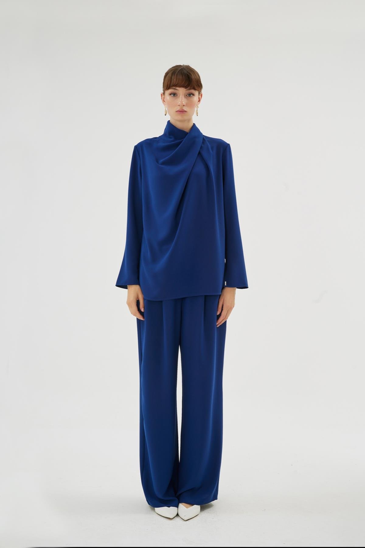 QUARTZ BLUZ Lacivert