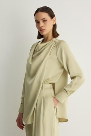 20002 NATALİ BLUZ Pastel Yeşil-SD261061020002